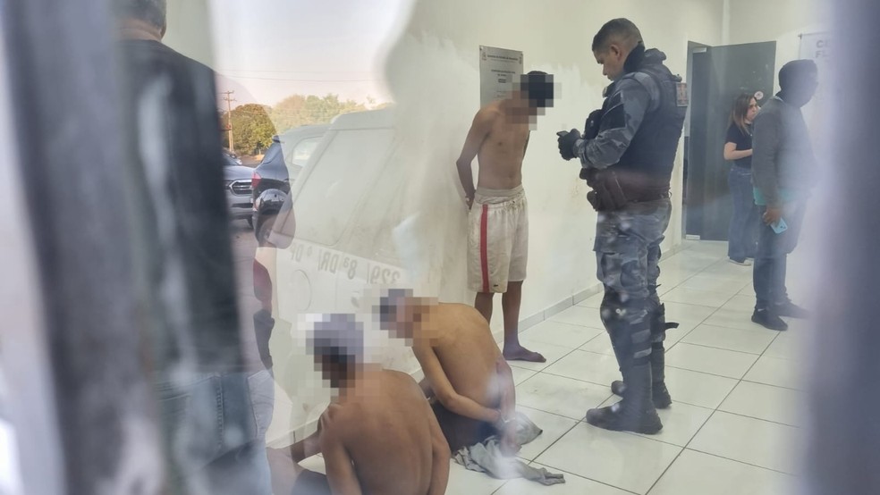 Frentista é assassinado a tiros em posto de combustível, em Timon (MA); vídeo — Foto: Pedro Lima/g1 Piauí