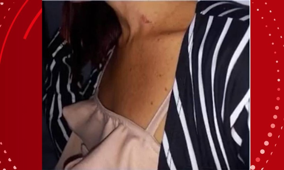 Menino de 14 anos atinge pai com martelo para salvar a mãe de tentativa de feminicídio na Bahia — Foto: Reprodução/TV São Francisco