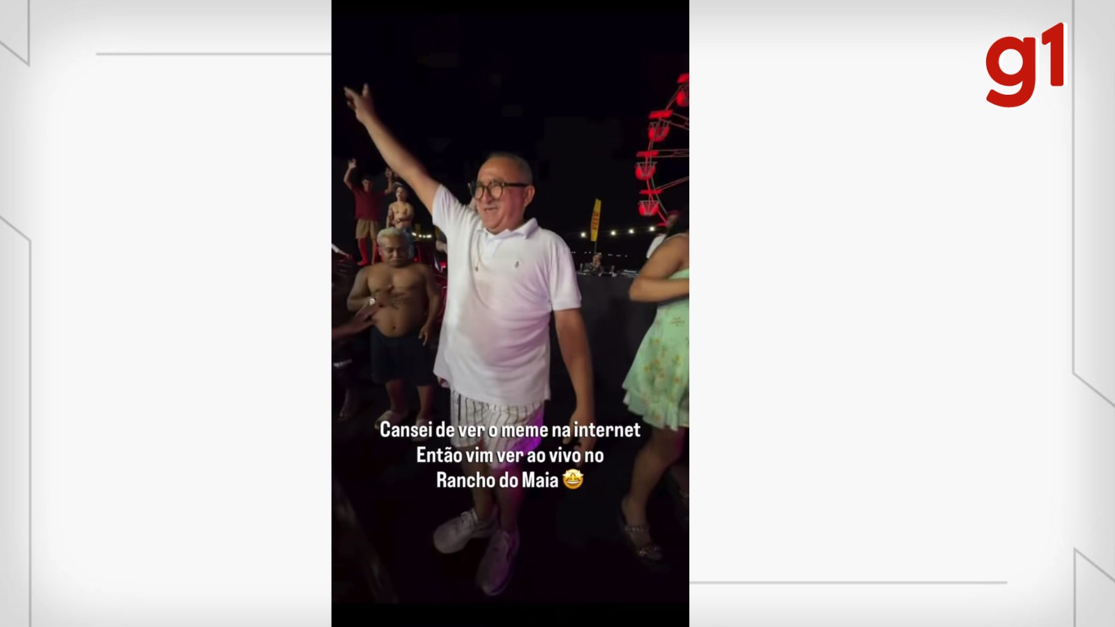 Professor 'divo' que viralizou dublando hits da Shakira e bebendo cerveja entra para o Rancho do Maia