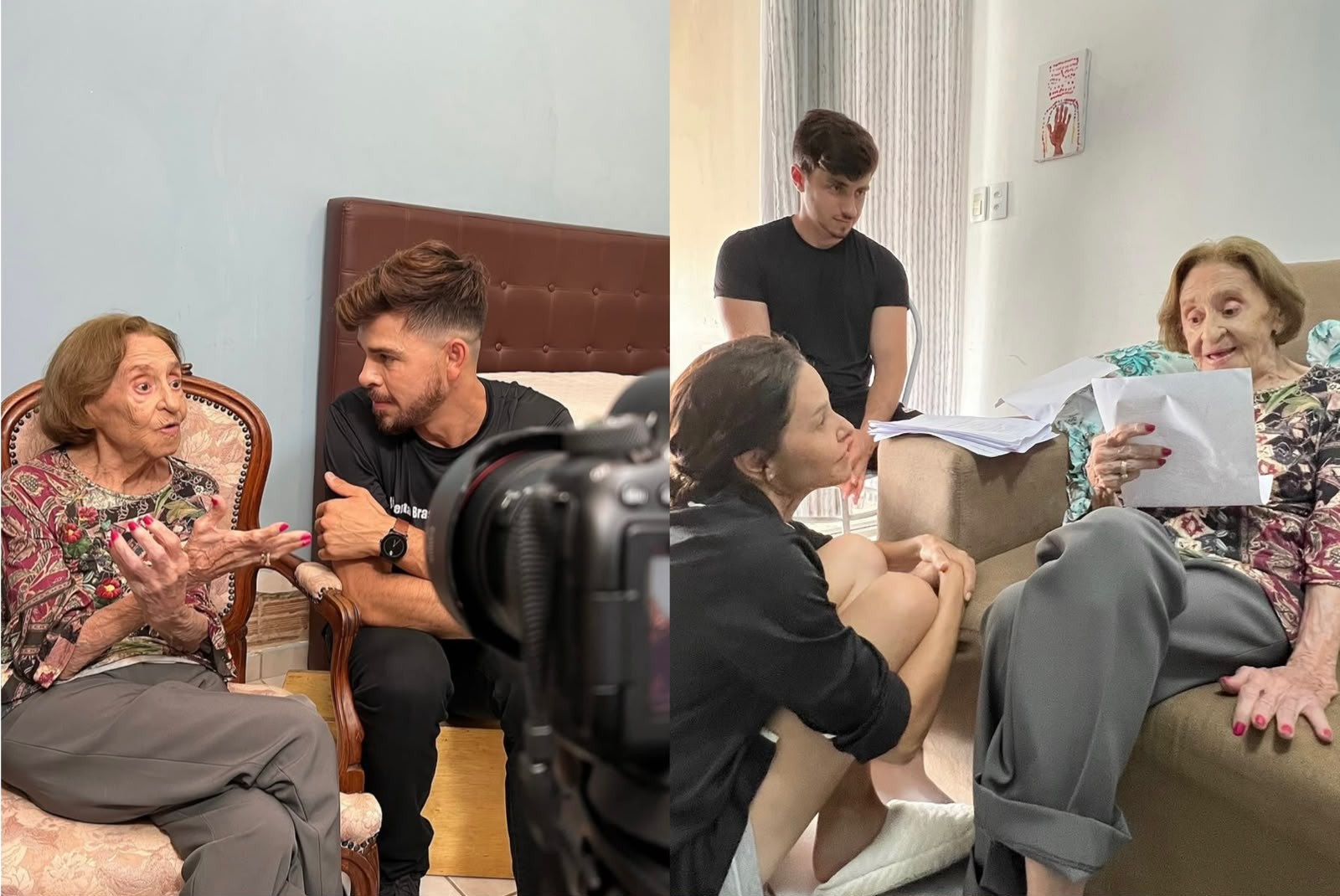 Laura Cardoso fez último trabalho com cineasta do interior de SP e se preparava para novo filme: 'Sempre a protagonista'