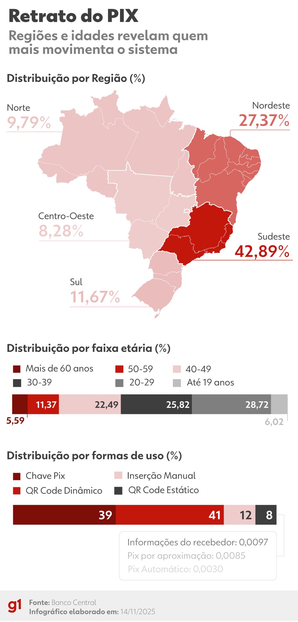 Retrato do PIX — Foto: Arte/g1