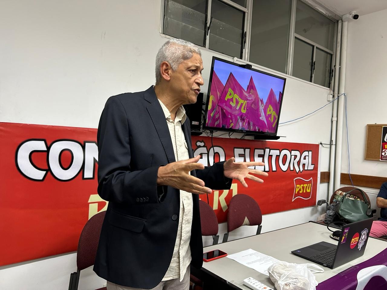 PSTU oficializa candidatura de Cyro Garcia para prefeito do Rio