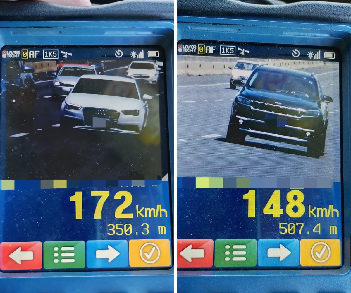 Muito acima do permitido! Radar flagra carro a 172 km/h na Rodovia Anhanguera, em Sumaré