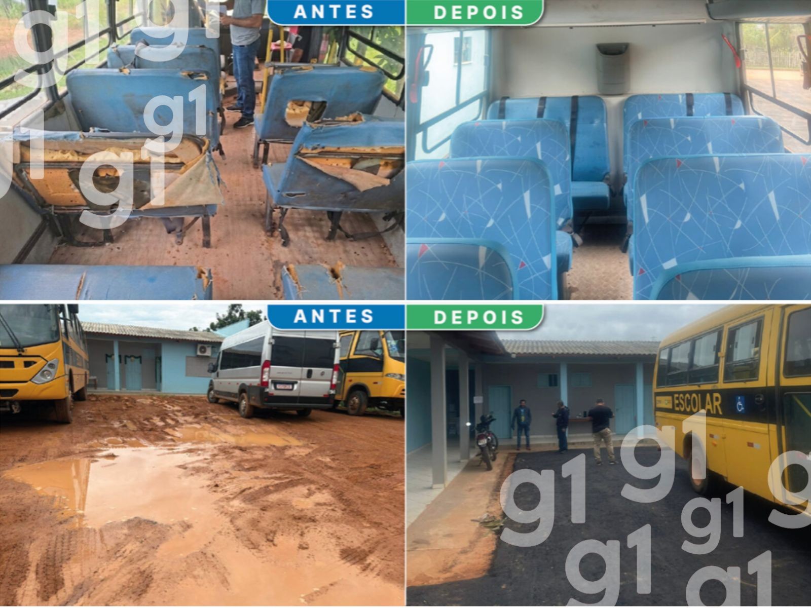 Quase 6 meses após acidente, município implanta melhorias no transporte escolar no interior do AC