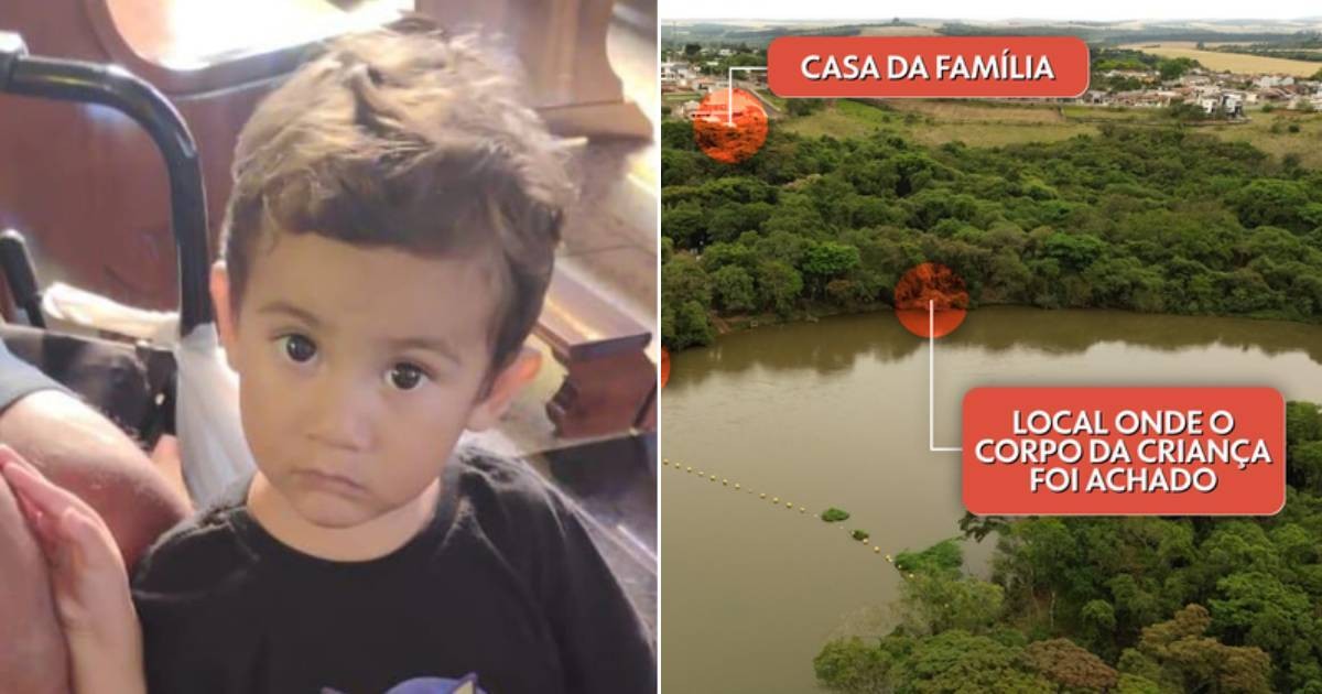 Menino de 2 anos encontrado morto no PR: corpo dele estava a 80 metros de onde mamadeira foi achada no rio