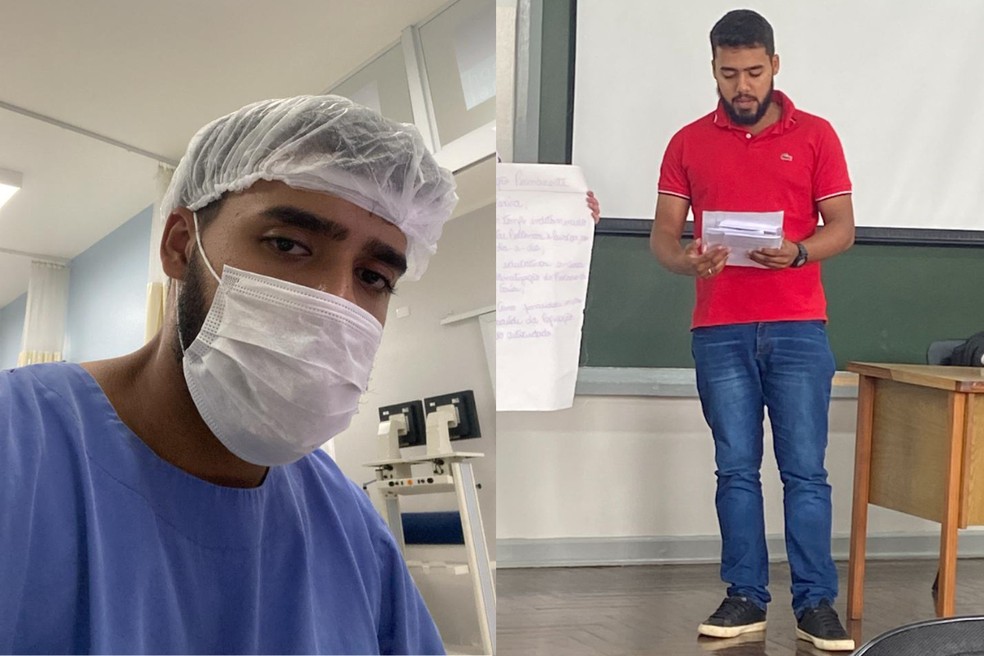 Guilherme Mazini começou a estudar medicina em 2025, por meio do FIES — Foto: Guilherme Mazini/Arquivo pessoal