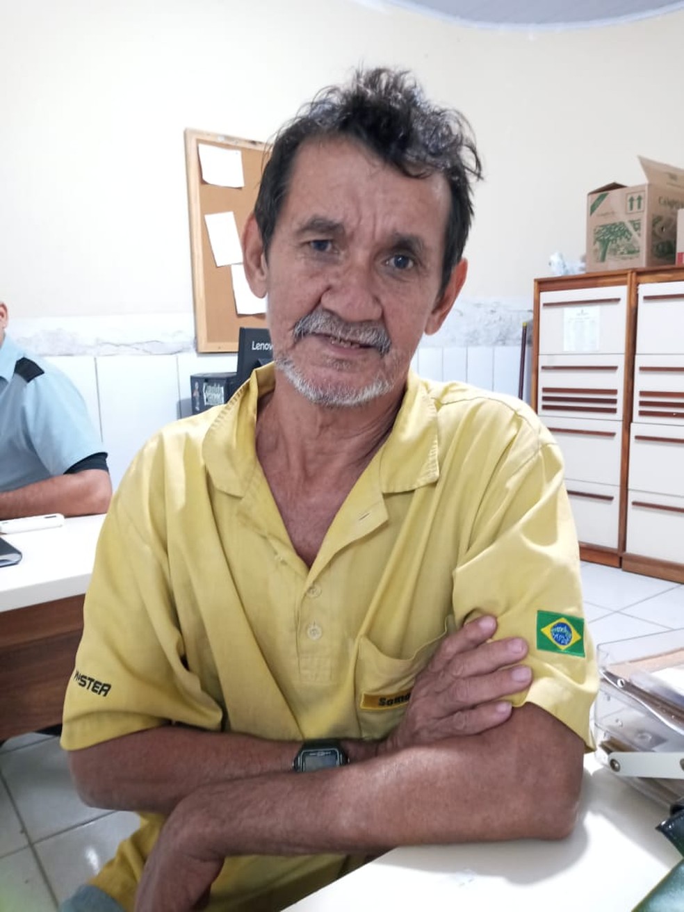 Picolezeiro Davi Johnson Falcão Vieira, tinha 59 anos e tentava se livrar de vício em álcool em casa de acolhimento quando foi morto — Foto: Arquivo pessoal
