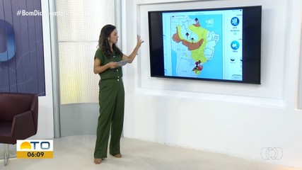 Saiba como fica a previsão do tempo para o Tocantins