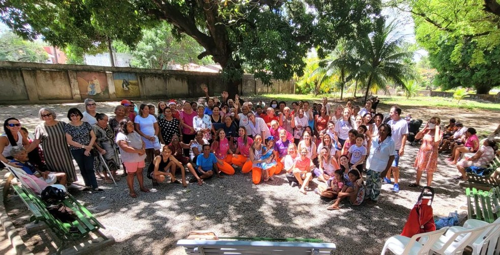 O projeto articula diversas atividades na Grande Messejana contando com doações e com o trabalho de voluntários — Foto: Arquivo Pessoal