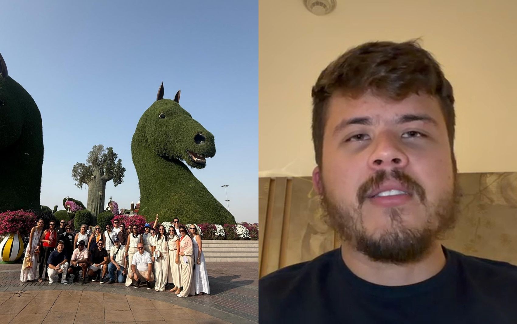 ‘Temos que pagar tudo’, diz sergipano em Dubai que aguarda voo de volta ao Brasil