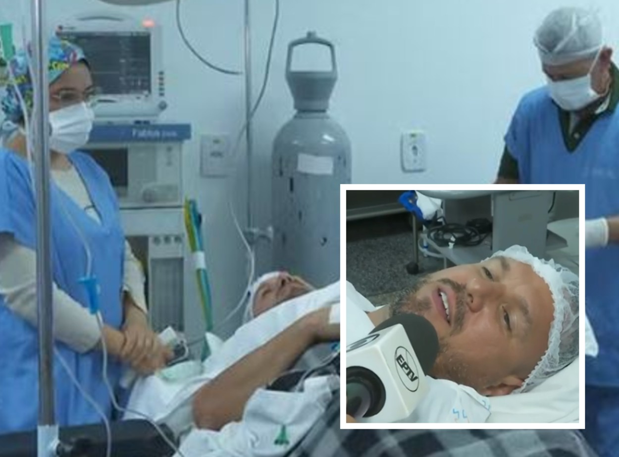 Empresário com doença crônica passa por 1ª cirurgia robótica feita em hospital do interior de SP: 'Espero ficar bem'