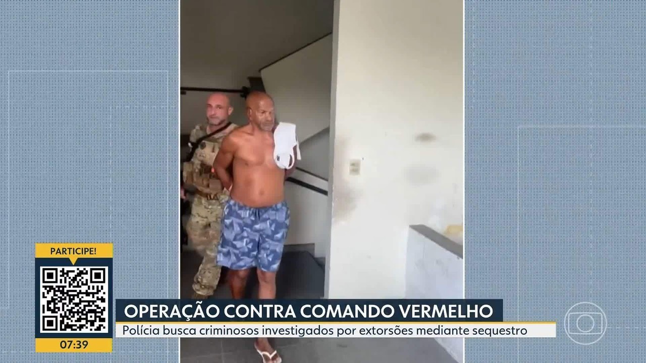Operação mira quadrilha especializada em extorsão mediante sequestro