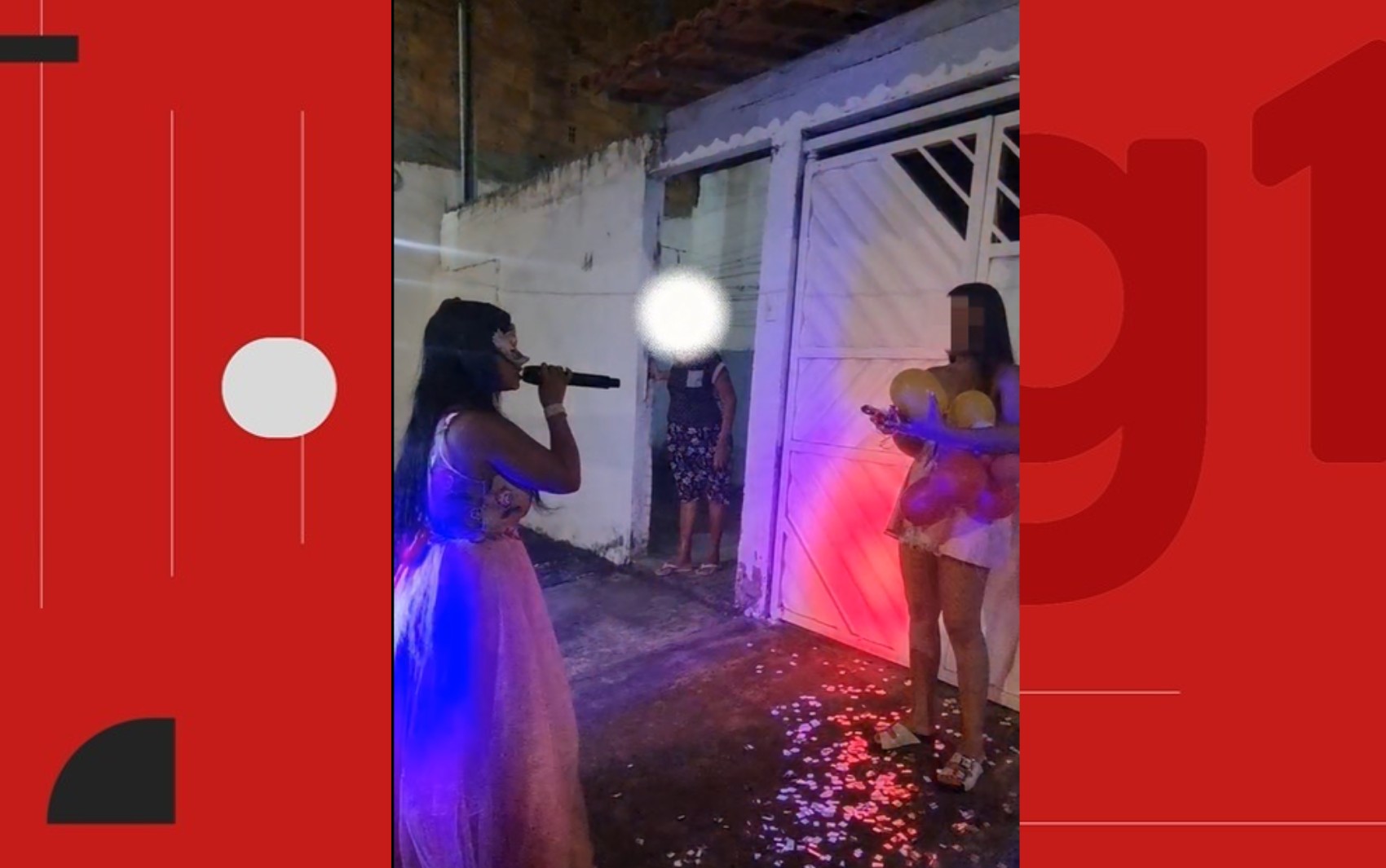 VÍDEO: Vizinha interrompe telegrama de Dia dos Namorados no interior da Bahia e viraliza