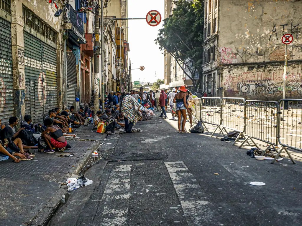 Cracolândia registrou 33 roubos ou furtos por dia em 2024, 9% a menos do que no ano anterior, aponta levantamento 