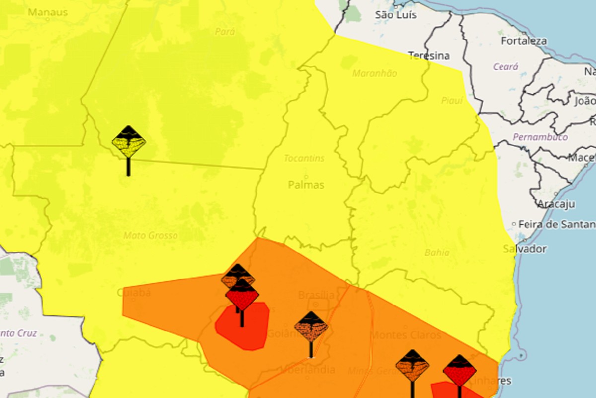 Tocantins tem previsão de chuvas intensas para todas as regiões do estado