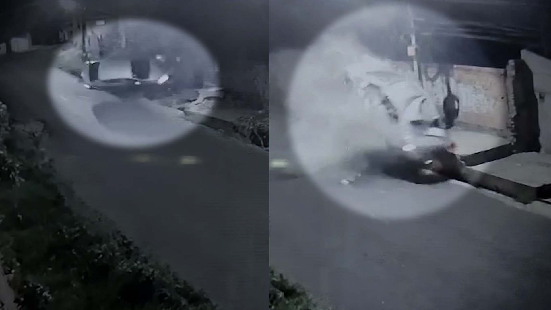 Vídeo: carro capota três vezes e derruba poste na Zona Leste de Teresina