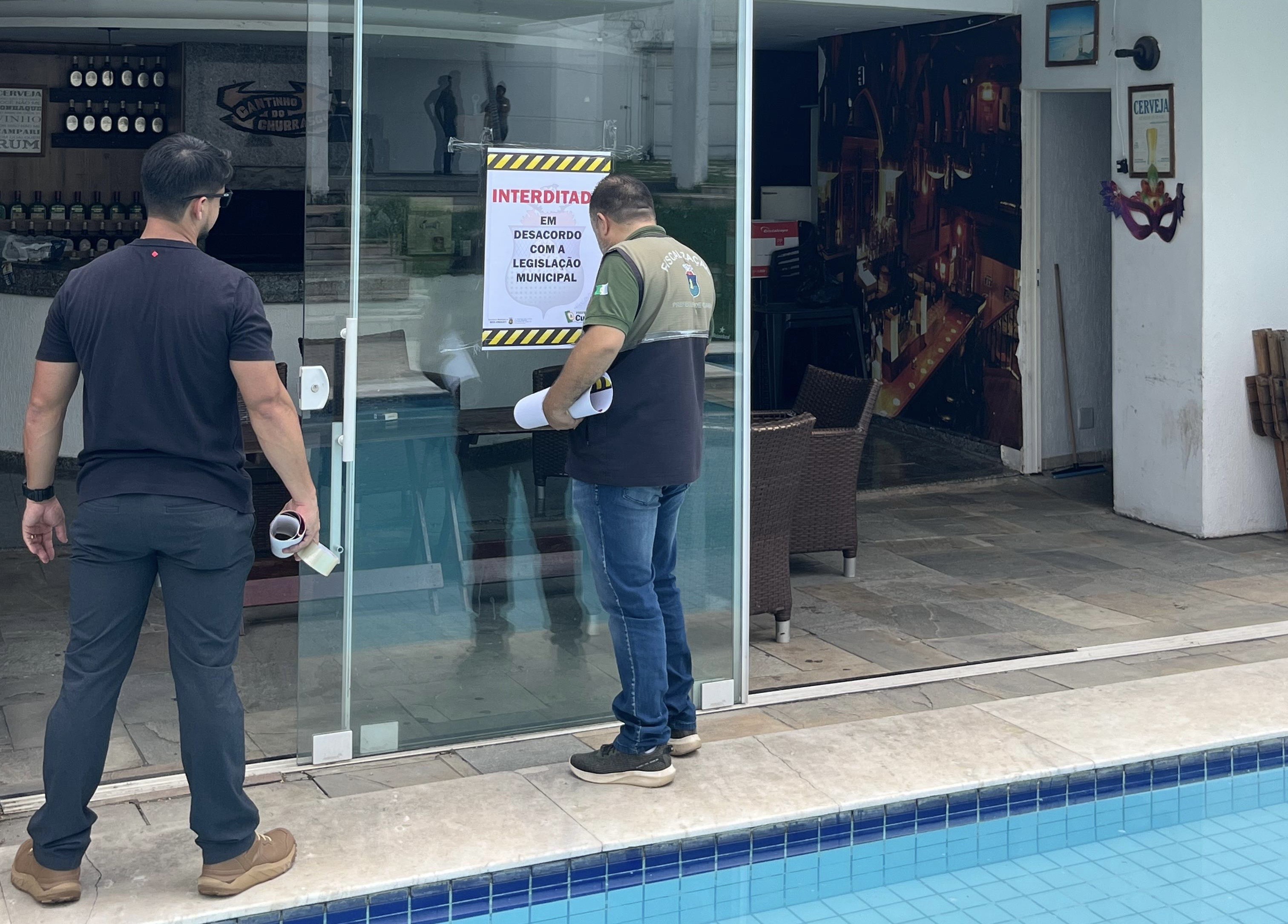 Prédio alvo de operação contra advogados tem clínica e espaço de eventos interditados em Cuiabá 