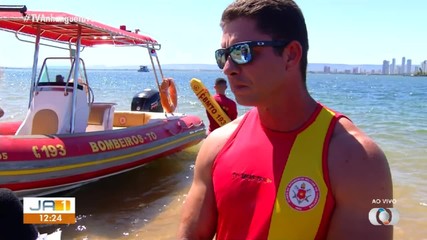 Bombeiros orientam sobre cuidados para prevenir afogamentos nos rios do TO