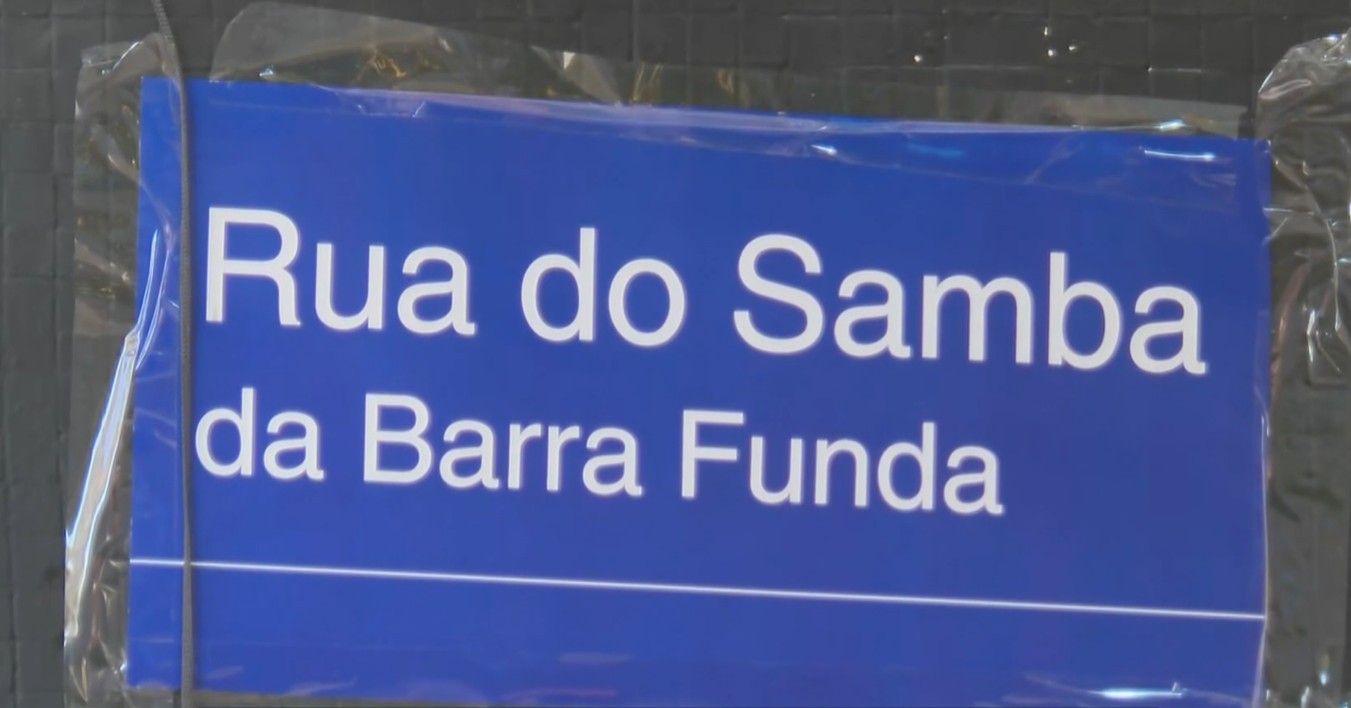 Rua da Barra Funda passa a se chamar Rua do Samba em homenagem a história do ritmo em SP