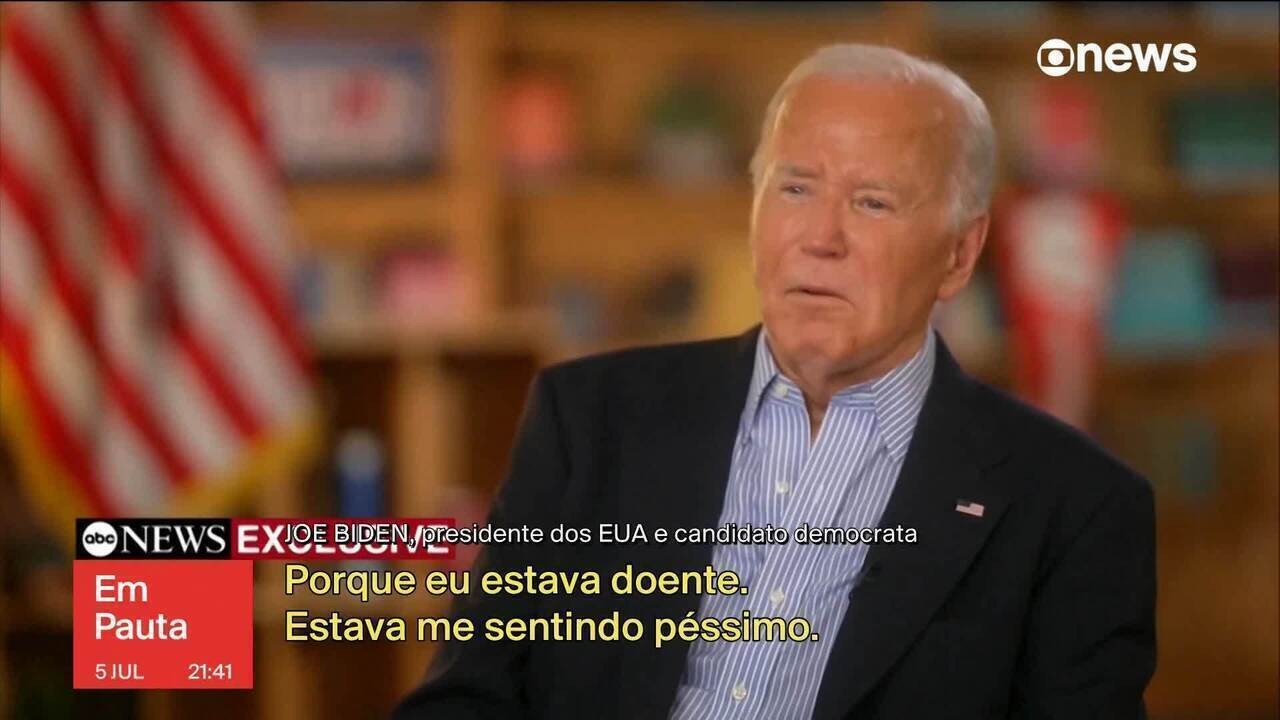 Biden Está Passando Vergonha Parece Inapto E Deve Desistir Para