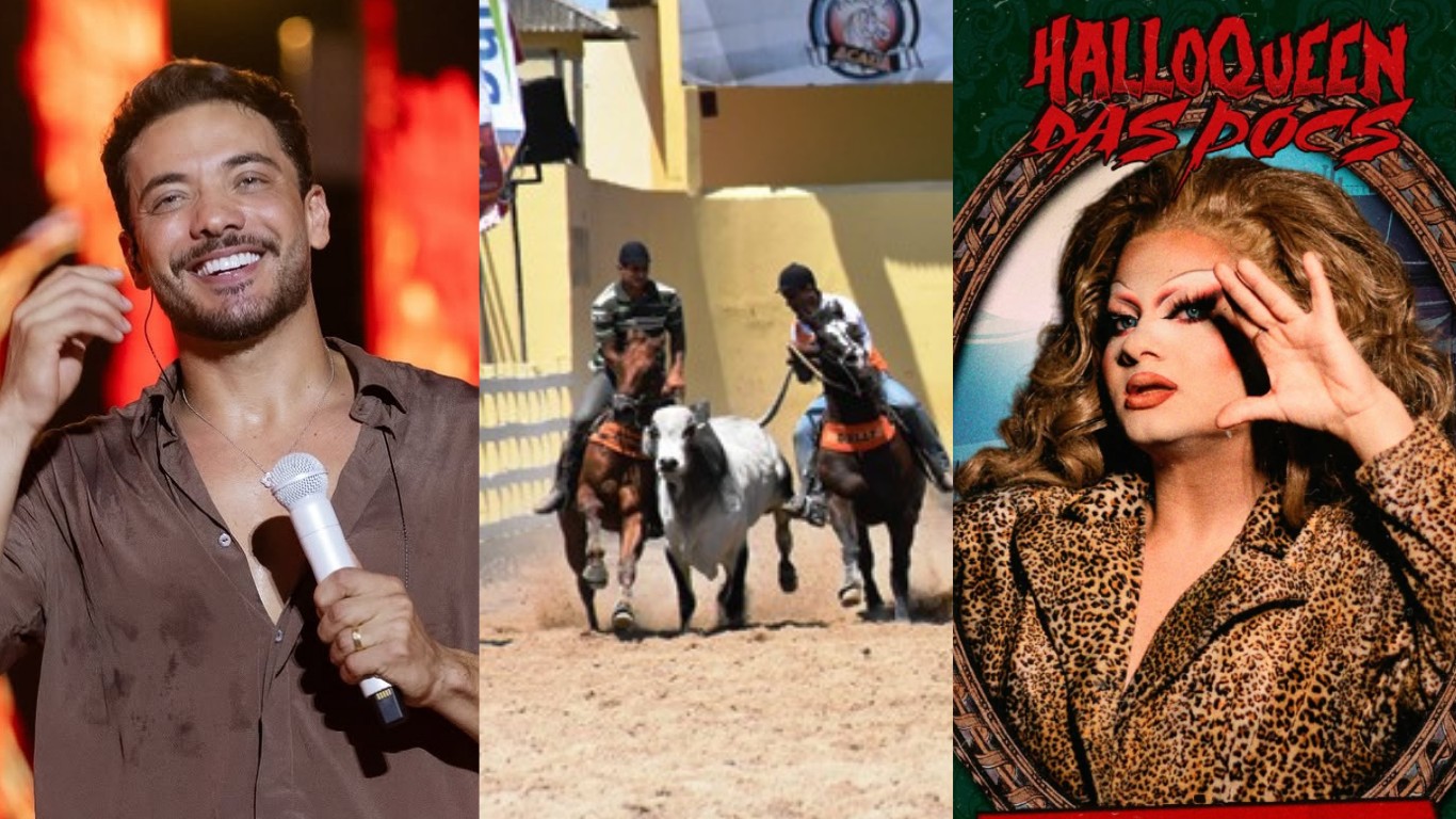 Wesley Safadão, Natanzinho, vaquejada, festas de Halloween e mais; confira agenda cultural