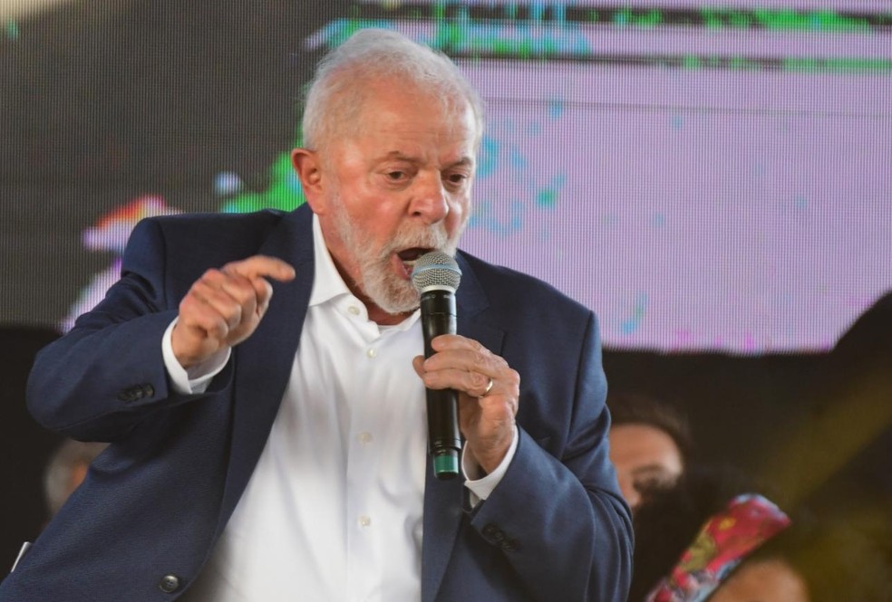 O presidente Lula em imagem de dezembro de 2023 — Foto: Fernando Madeira/Rede Gazeta