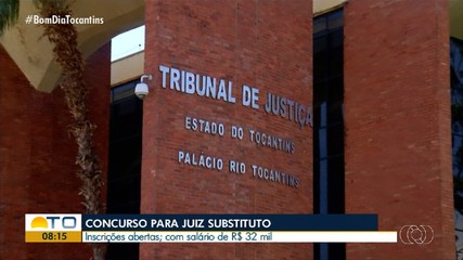 Estão abertas inscrições para concurso de juiz substituto com salário de R$ 32 mil