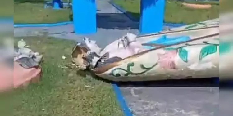 Polícia investiga destruição de imagem de Nossa Senhora de Nazaré no Pará