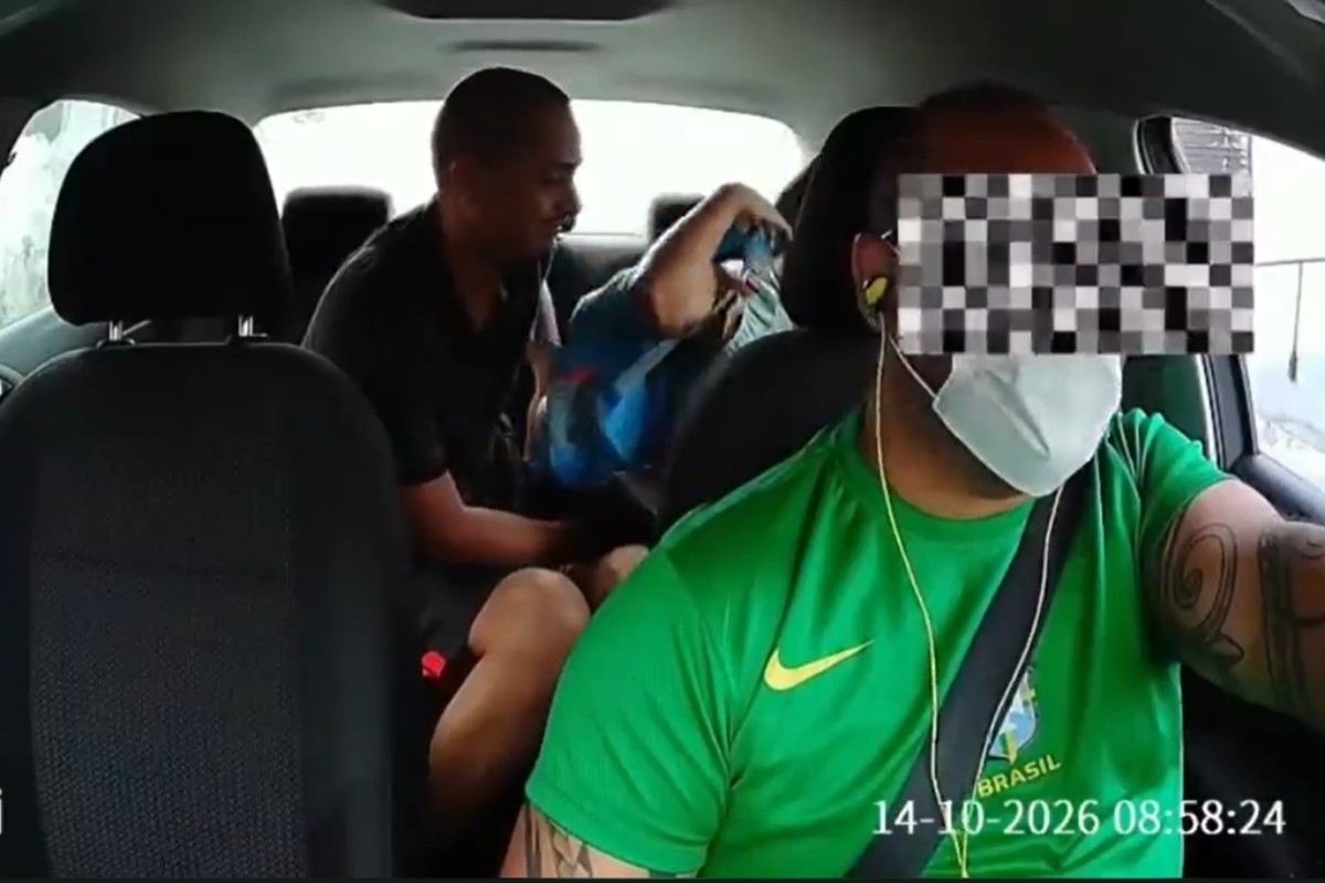 VÍDEO: Câmeras de segurança registram momento em que pai faz filho de um ano refém em Manaus