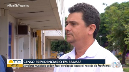 Servidores municipais podem atualizar cadastro do censo previdenciário no PreviPalmas