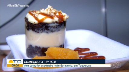 Visitantes aproveitam os pratos do 18º Festival Gastronômico em Taquaruçu
