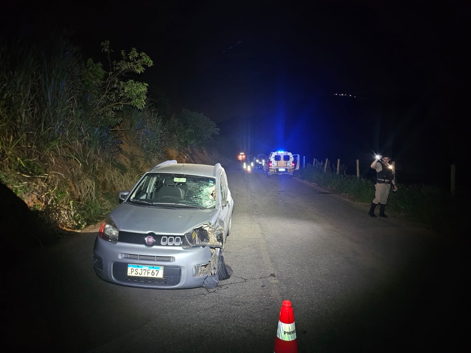 Motociclista morre após batida frontal na MG-232, em Santana do Paraíso