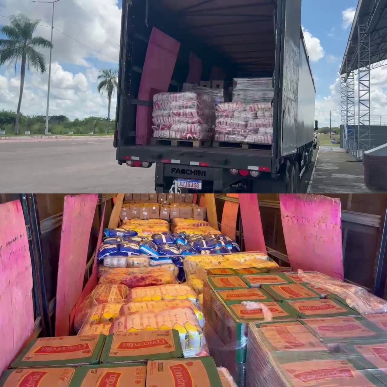 Sistema Indústria no Acre envia 23 toneladas de alimentos e produtos de limpeza para o Rio Grande do Sul 