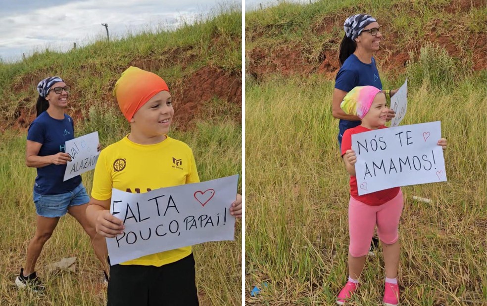 Atleta corre maratona sozinho após prova ser cancelada cinco dias antes da data prevista em Marília (SP) — Foto: Arquivo pessoal
