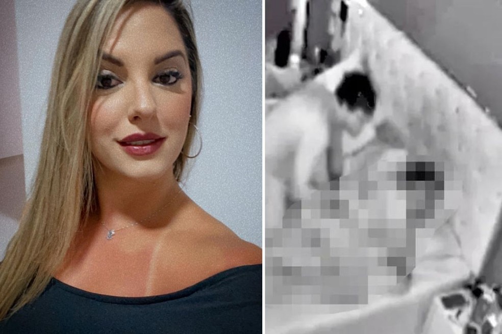 Juliana acusa o ex-marido de tê-la estuprado dopada por remédios  — Foto: Arquivo pessoal/Reprodução