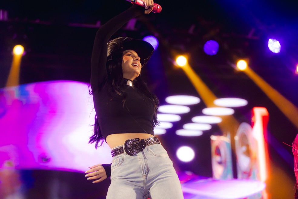 Ana Castela fecha primeiro fim de semana da Festa Junina de Votorantim Viva+ — Foto: @danylomarttins