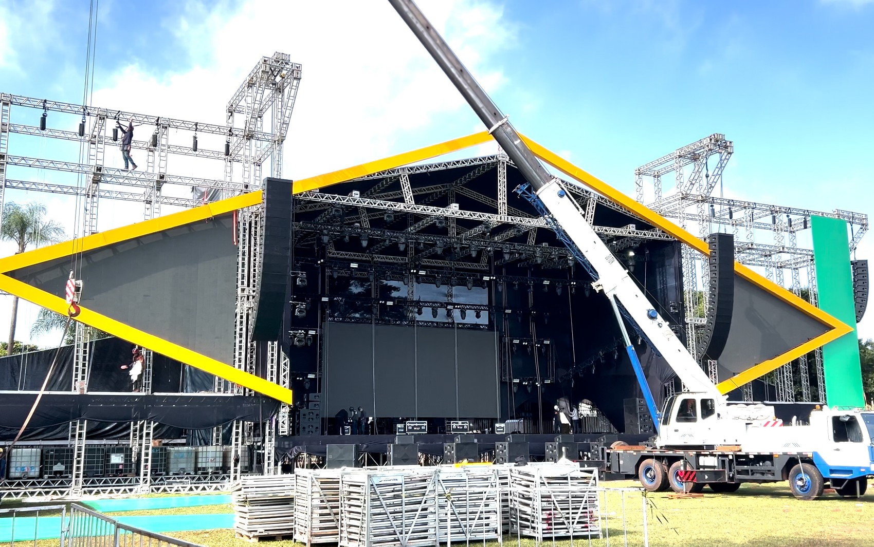 João Rock 2025: g1 mostra megaestrutura do festival em área de 210 mil m²; conheça