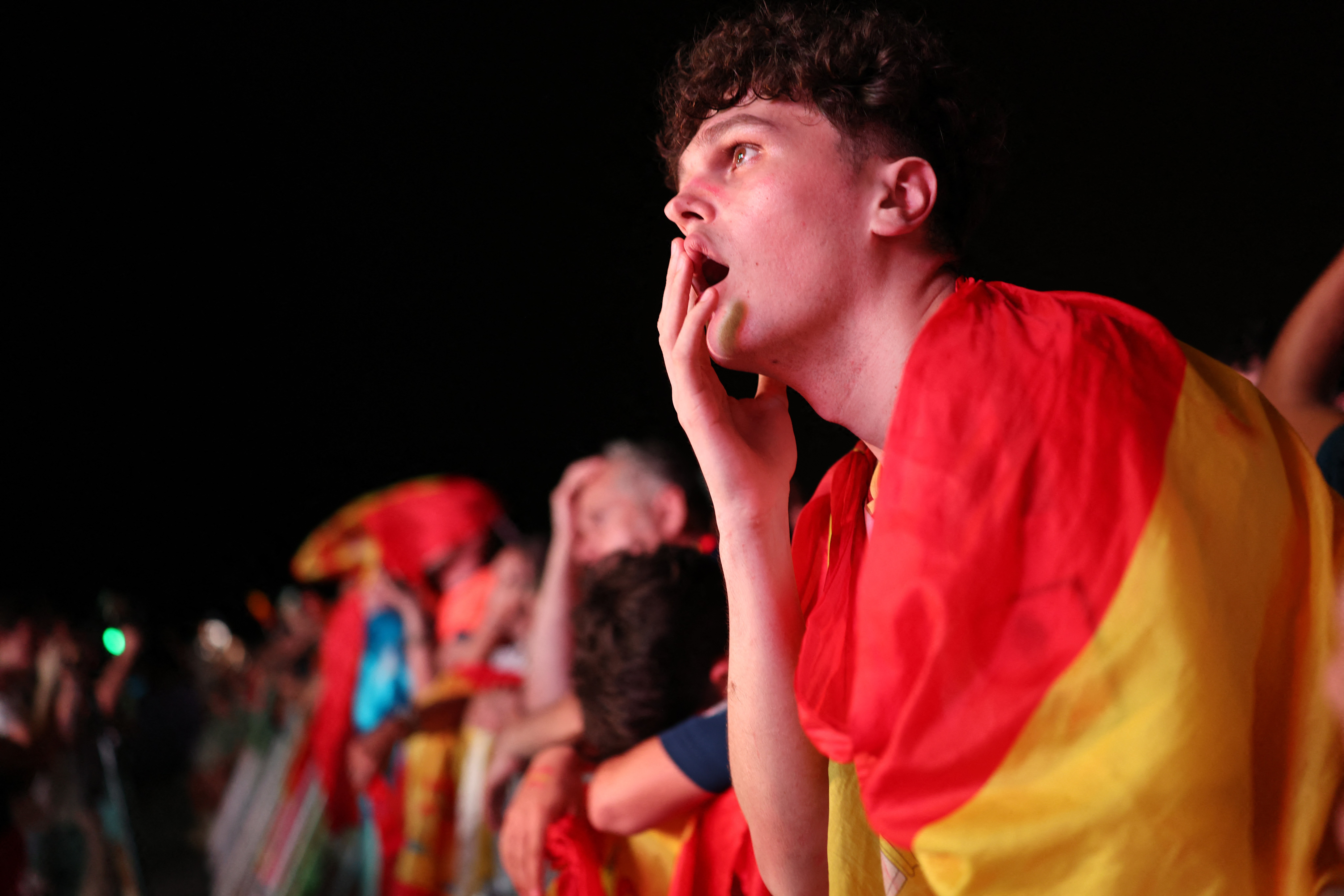Veja reação da torcida da Espanha com gol na final da Copa do Mundo de 2026