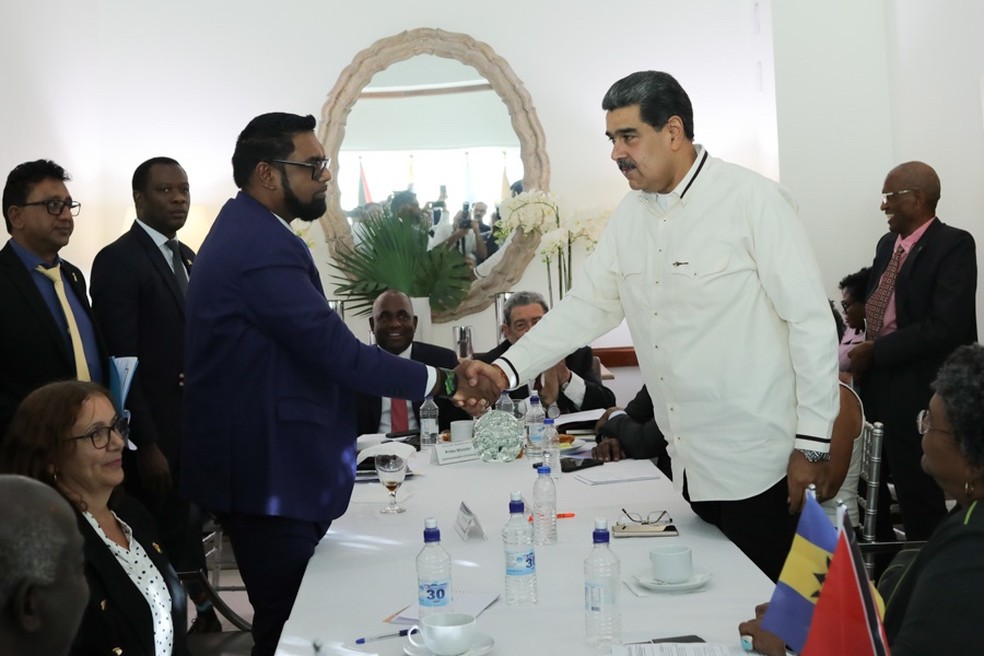 Essequibo: Guiana afirma que mapa não mudará, e Venezuela diz que buscará consenso após reunião; Brasil se posicionou contra 'ações unilaterais'