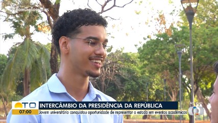 Universitário do TO vai representar o estado em encontro com a Presidência da República