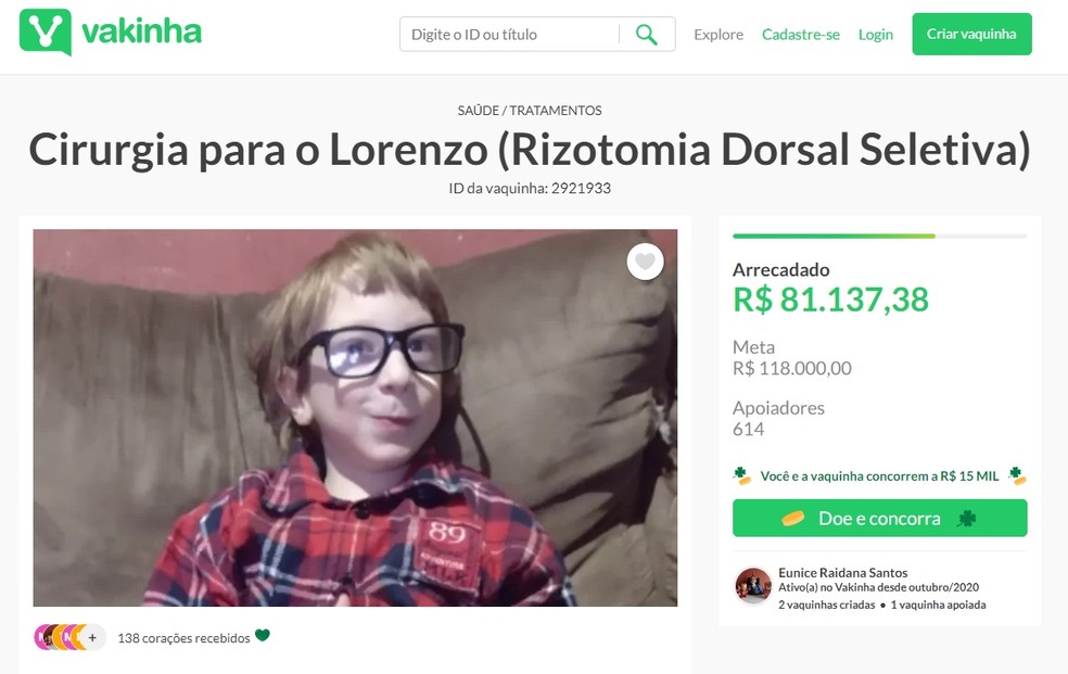 G1 - Família relata drama de menino com 'cérebro trêmulo' - notícias em  Ciência e Saúde