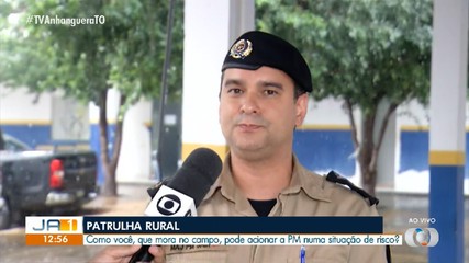 Major da Polícia Militar explica como é realizado o trabalho da patrulha rural