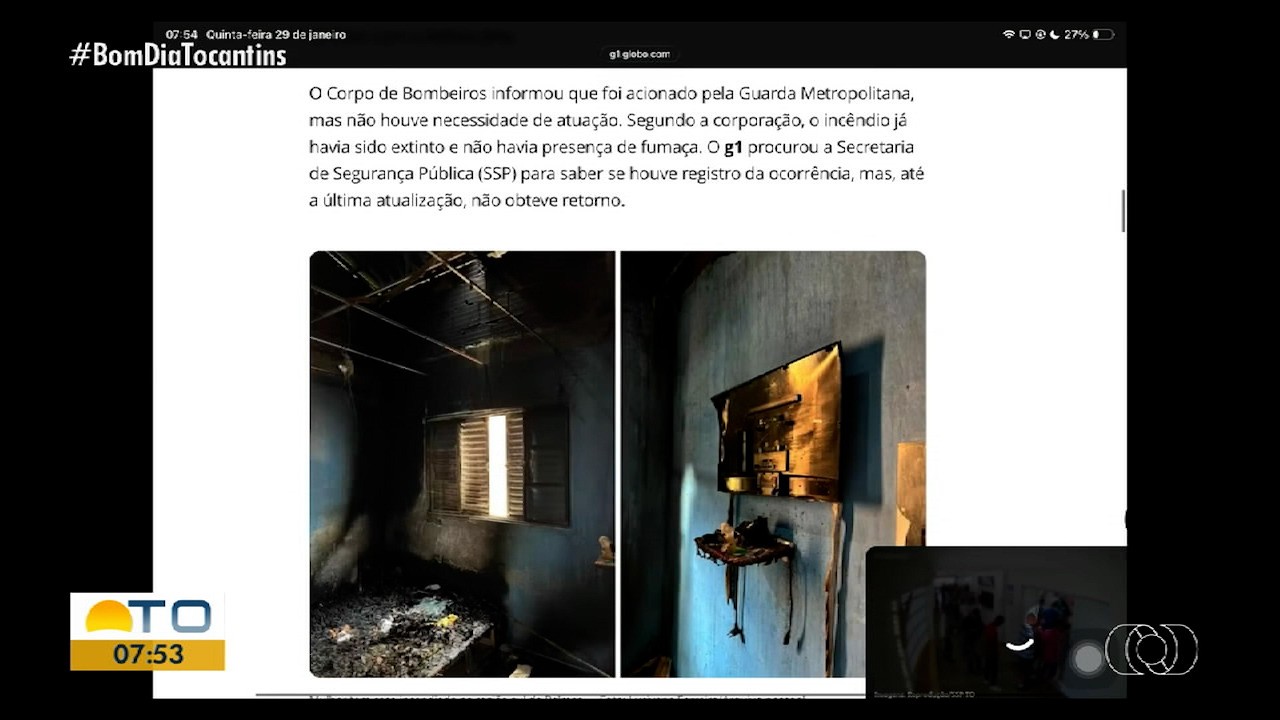 VÍDEOS: Bom Dia Tocantins de quinta-feira, 29 de janeiro de 2026