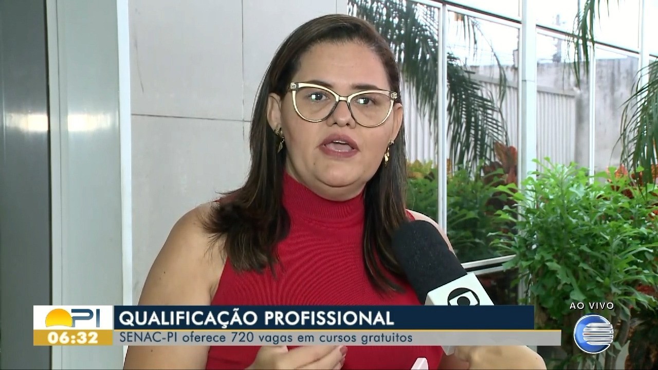 Senac abre 720 vagas para cursos gratuitos de qualificação profissional; veja como se inscrever