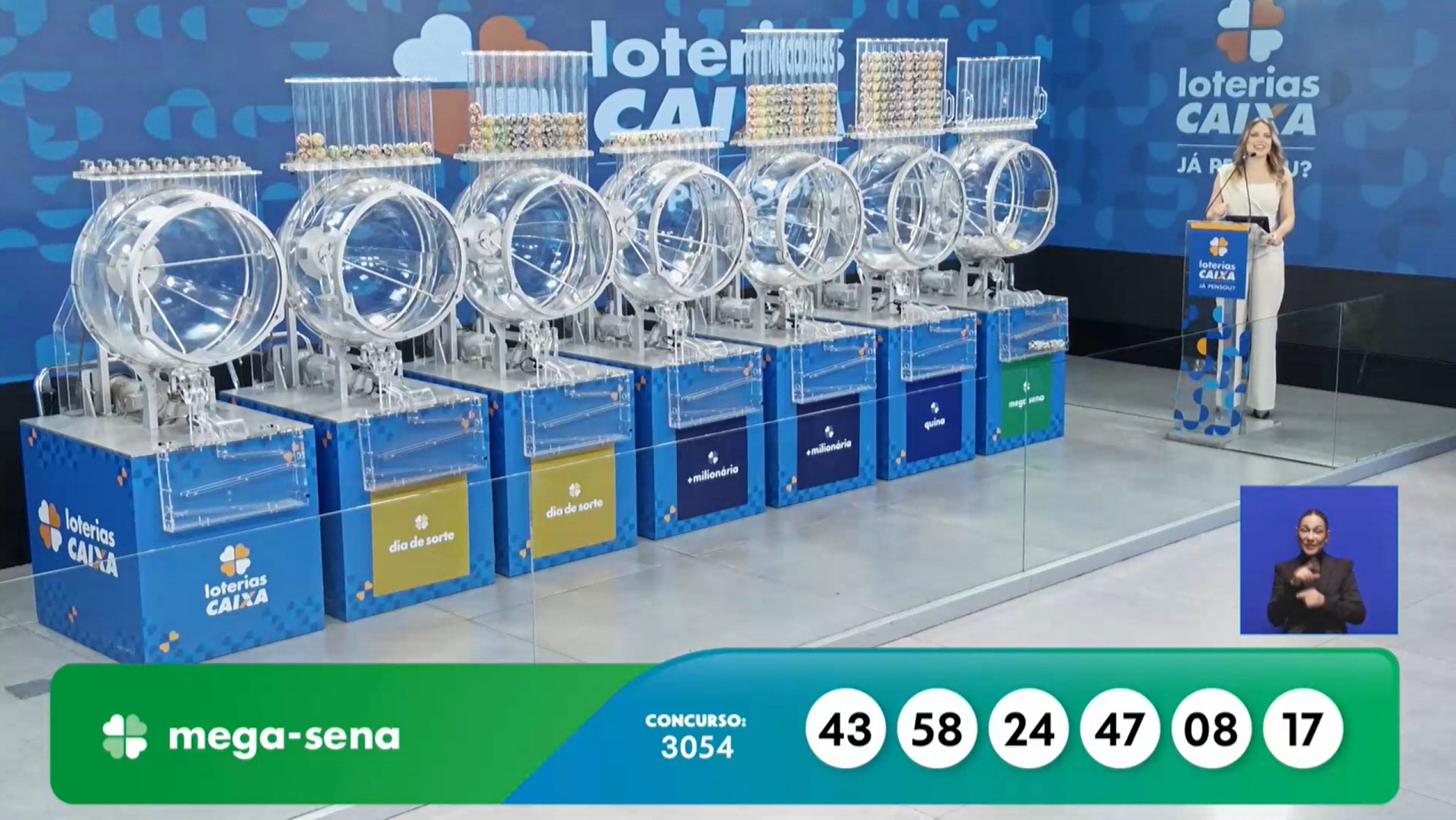 Mega-Sena, concurso 3054: confira os números sorteados