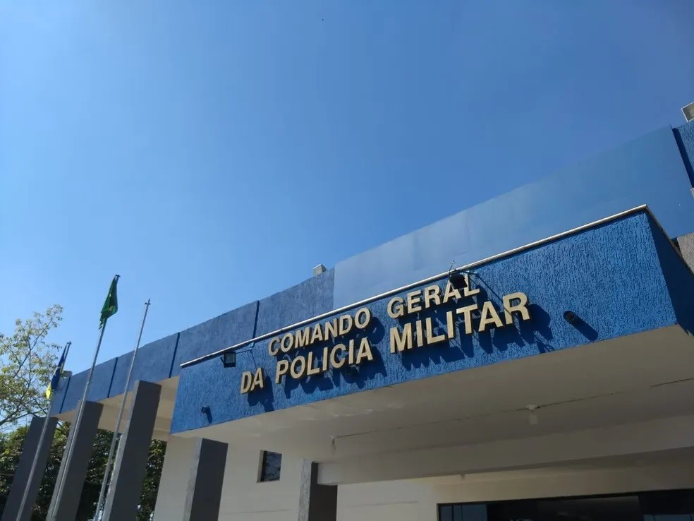 Comando Geral da Polícia Militar de Rondônia, PM-RO — Foto: Rede Amazônica/Reprodução