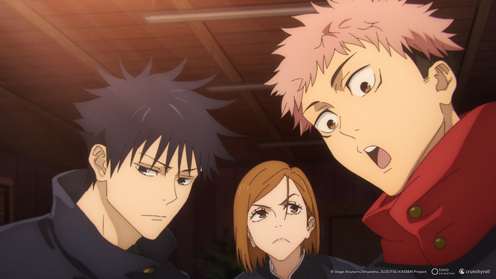O anime 'Jujutsu Kaisen' foi o segundo programa de TV mais pirateado em 2023 — Foto: Divulgação
