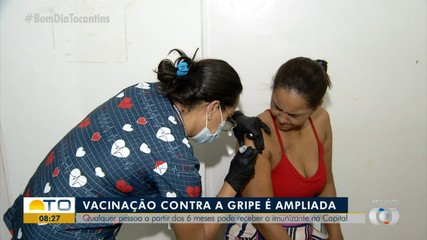 Qualquer pessoa acima dos seis meses de vida pode se vacinar em Palmas