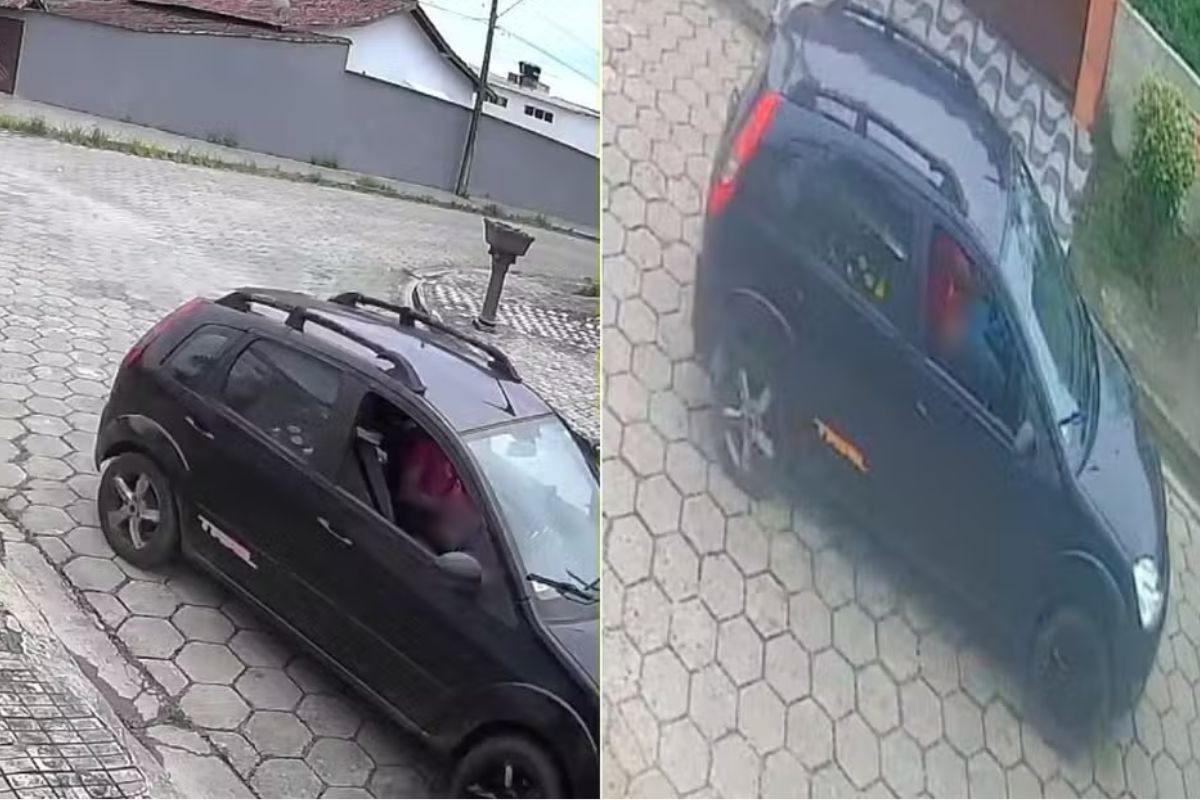 Garota fica em pânico ao ser perseguida por homem que se masturbava em carro; VÍDEO