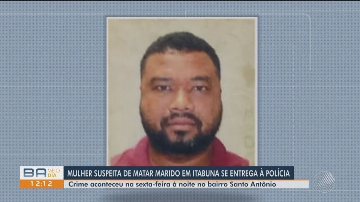 Suspeita de matar marido a facadas na Bahia diz que cometeu crime após ser agredida Bahia G